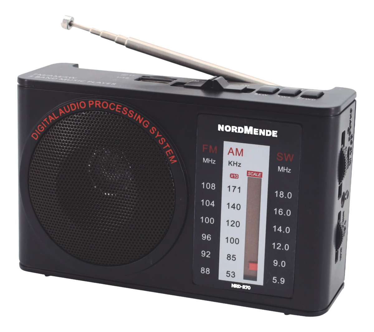 Radio Portatil Nordmende Modelo Nrd-r70 - Imagen 2