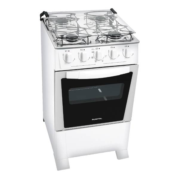 Cocina A Gas Blanca Super Gas 4 Hornallas 250c Punktal