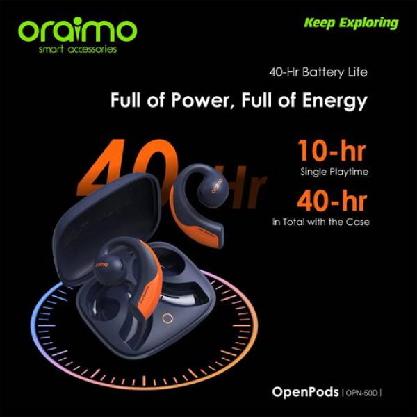 Auriculares Inalámbricos Oraimo Openpods Bt Llamadas - Imagen 7
