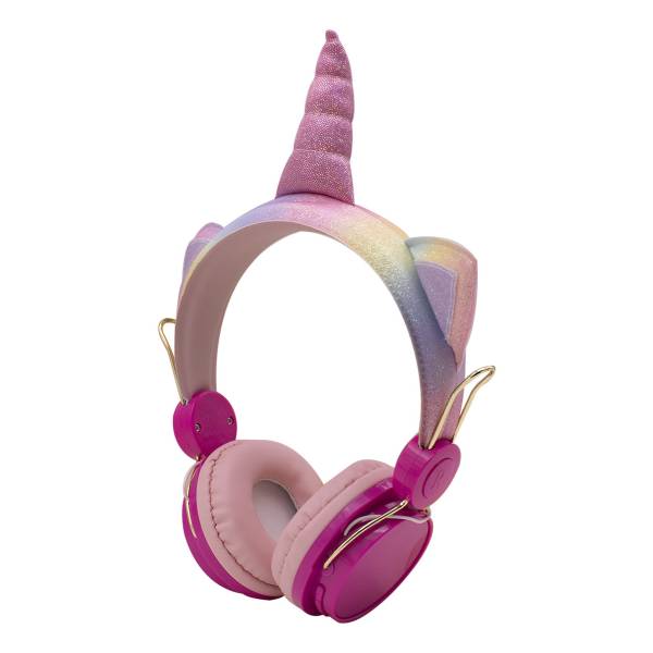 Vincha Auricular Bt Ah808 Fucsia