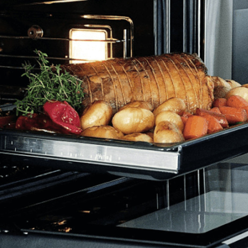 Horno Empotrable 60 Cm Digital Frente Vidrio Negro Xion - Imagen 4