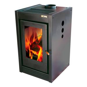 Estufa Calefactor A Leña Tromen Modelo Patagonia 80 A 160m2