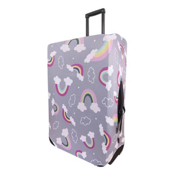 Funda Para Valija Grande Rainbow Grey