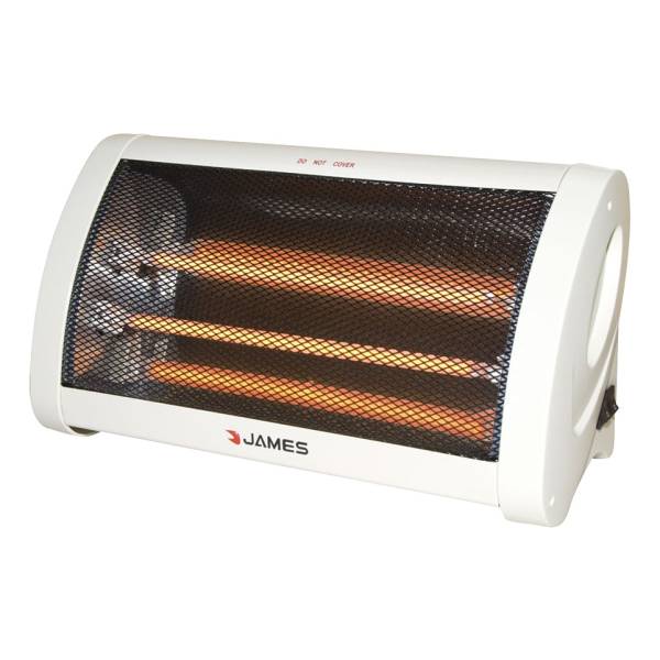 Estufa Electrica Halogena James 1000w 2niv De Temp Bh1000e