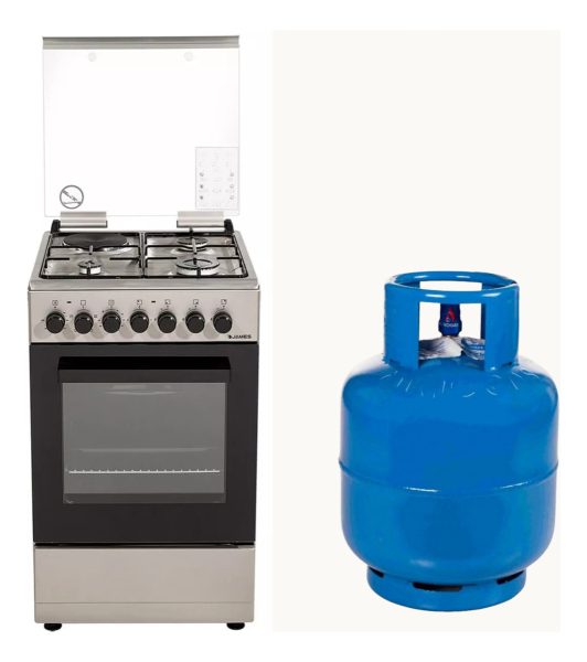 Cocina Combinada James C211 Inoxidable + Envase Garrafa 13kg - Imagen 2