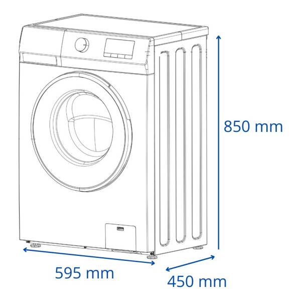 Lavarropas James Lr1006 G3 Blanco 6 Kg 15 Programas - Imagen 2