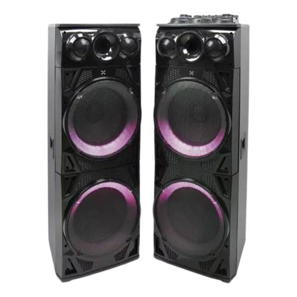 Sistema Doble De Audio Recargable 38000w Xion