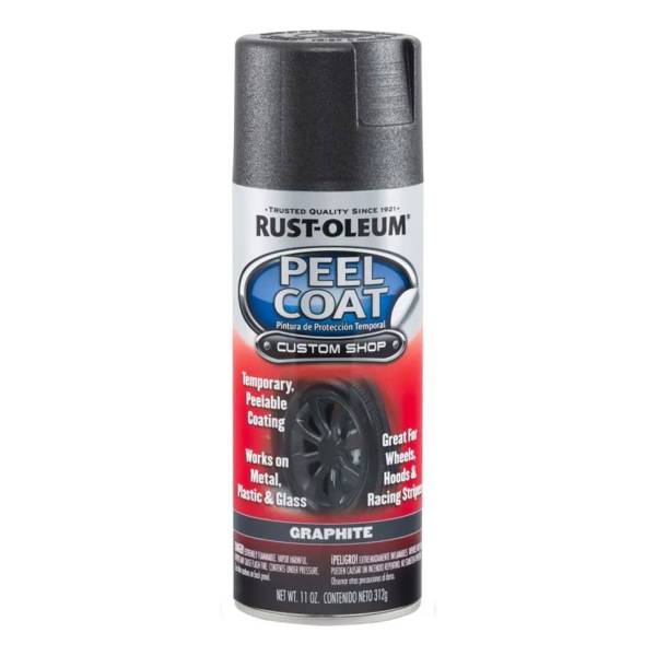 Pintura Aerosol Peel Coat Negro Brillante 312gr Rust Oleum 3