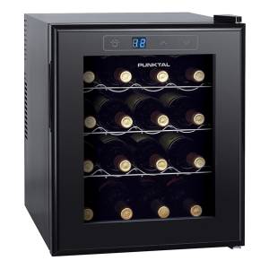 Enfriadora De Vinos Punktal 16 Botellas 50lts 11 A 18 Grados