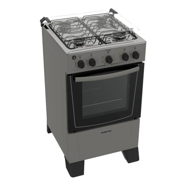 Cocina Super Gas Acero Inox. Monaco 420c Punktal