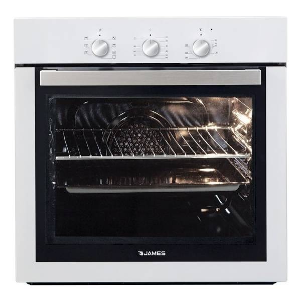 Horno Electrico James 56 Lts Hee Blanco Empotrar