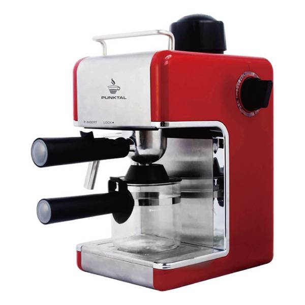 Cafetera Expresso - 3.5 Bares Doble Pico 4 Tazas - Imagen 4