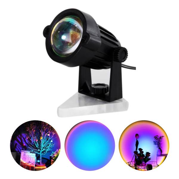 Lampara De Proyeccion Luz Arcoiris Jtfiest090 - Imagen 2
