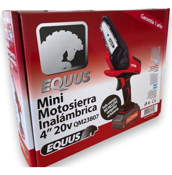 Mini Motosierra Inalambrica 4 PuLG 20v Sin Bat Sin Carg - Imagen 5