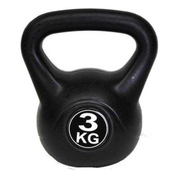 Pesa Rusa De Mano 3kg Recubierta Pvc Musculacion Ff