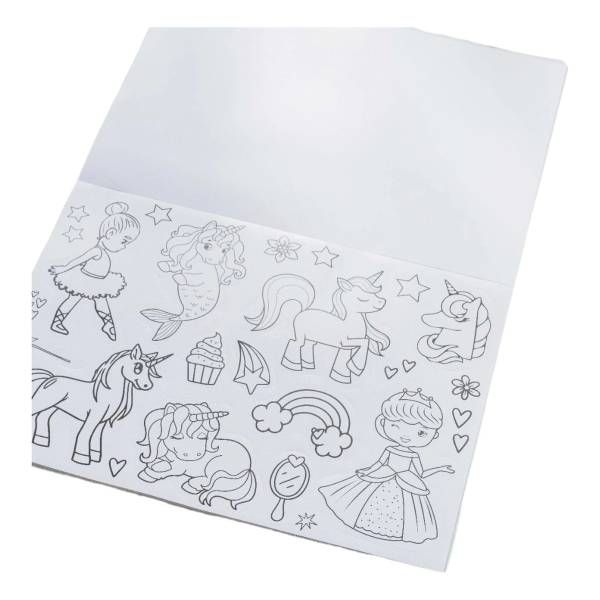 Libro Block Con Stickers Coloreables - Chau Pantallas - Imagen 2