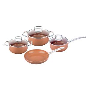 Set De Bateria De Cocina 7 Piezas Cuori Chef-a