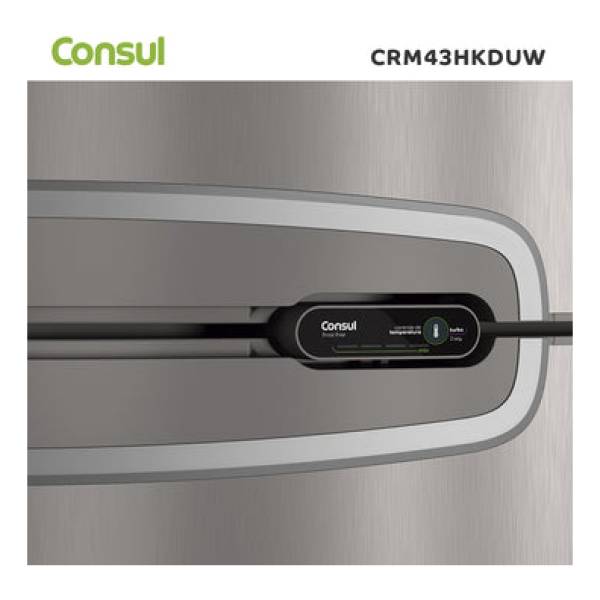 Refrigerador Heladera Consul Frio Seco 386 L Gris - Imagen 5