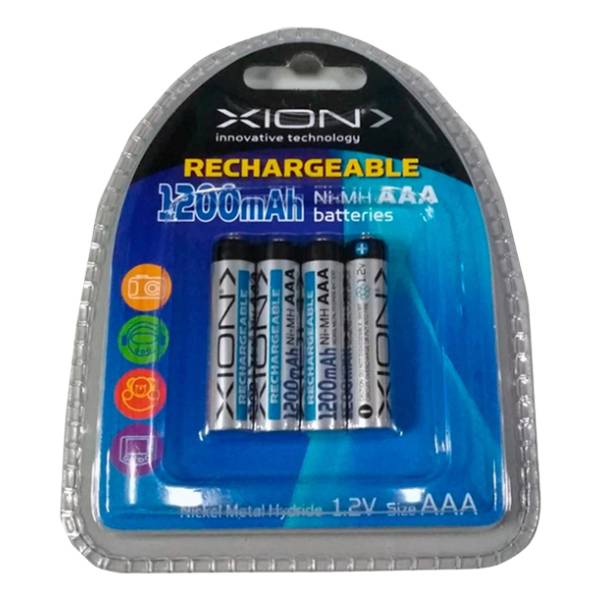 Pilas Recargables Aaa Xion