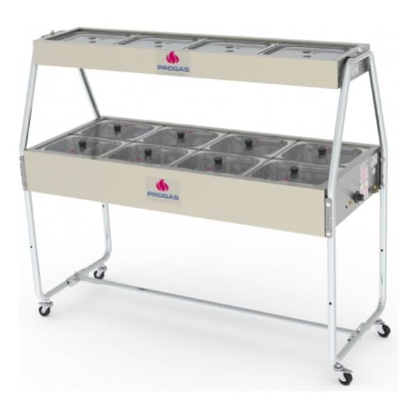 Mesa Buffet Combinada - Progas Prb-0804n