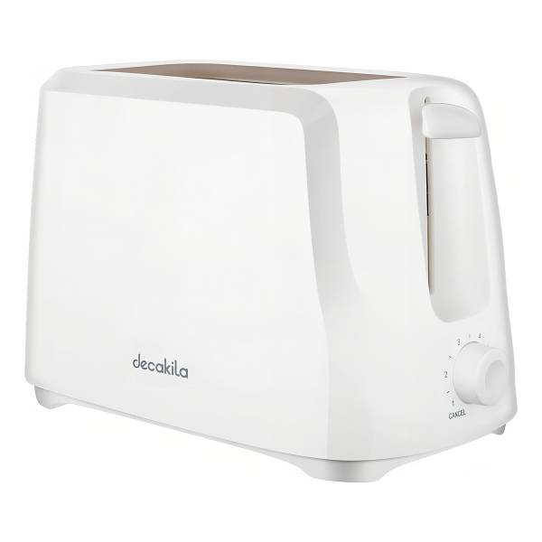 Tostadora Decakila 2 Panes 800w Blanca Tostadas / Rebanadas Color Blanco - Imagen 4