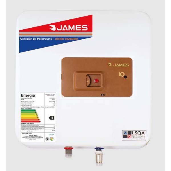 Termotanque 10lt Línea Prisma Cobre James