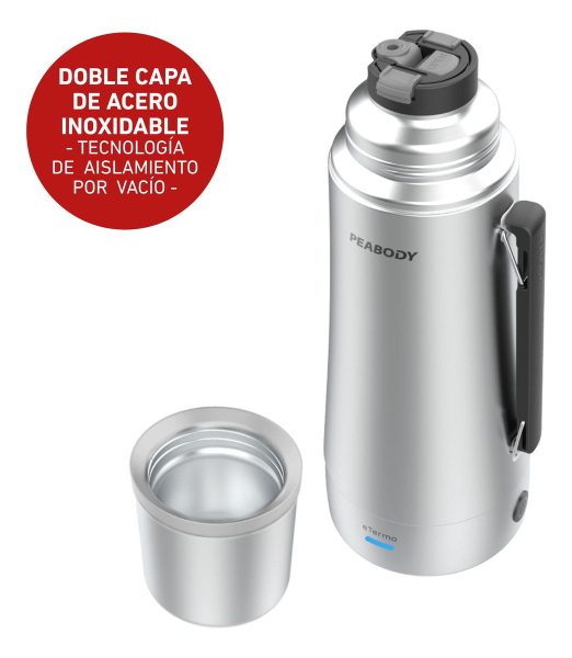 Termo Electrico Celeste Peabody 1 Lt E Termo 700 850 W - Imagen 2