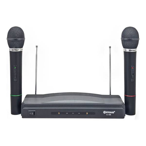 Microfono Inalambrico X2 Con Base (jtaccav005) Ferreservice
