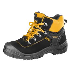Zapato Trabajo Negro C Puntera De Seguridad N°45