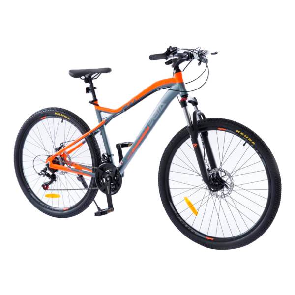 Bicicleta Zanella Delta Xe2.10 Gris Con Anaranjado