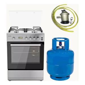 Cocina A Gas Con Grill James 4 H + Envase Garrafa 13kg
