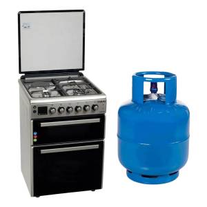 Cocina Doble Horno Enxuta 3+1h + Envase Garrafa 13kg