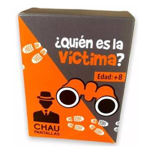 Juegos De Mesa En Lata Quien Es La Victima Chau Pantallas