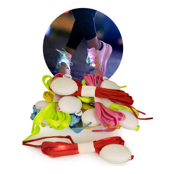 Cordones De Luces Led Para Championes Zapatillas - Imagen 2