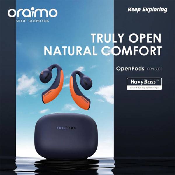 Auriculares Inalámbricos Oraimo Openpods Bt Llamadas - Imagen 3