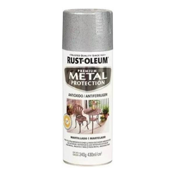 Pintura Aerosol Spray Rust Oleum Plata Martillado 340g