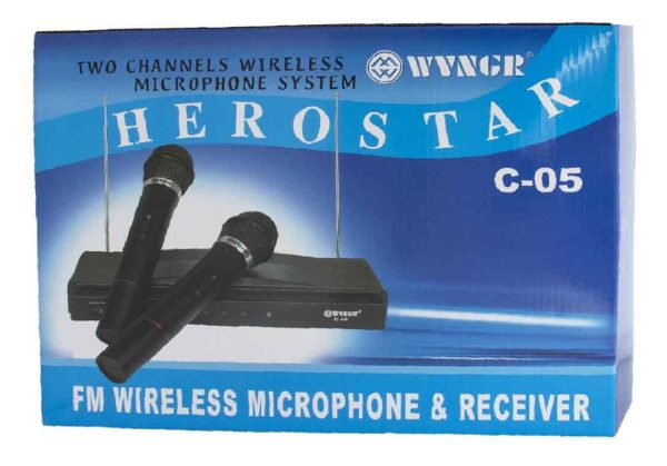 Microfono Inalambrico X2 Con Base (jtaccav005) Ferreservice - Imagen 2