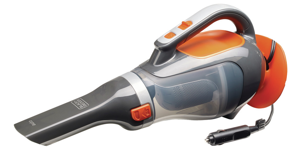 Aspiradora P/auto B+d 12v C/accion Ciclonica C/accesorios