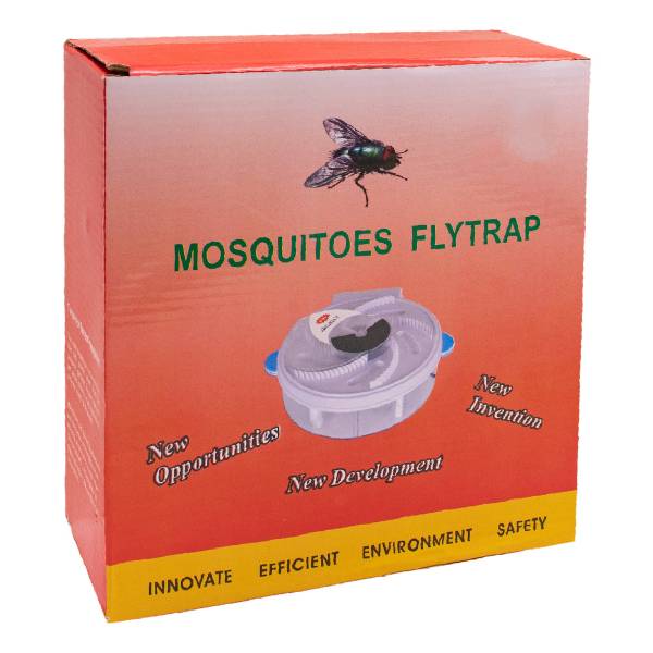 Atrapa Moscas Y Mosquitos Recargable Giratorio - Imagen 2