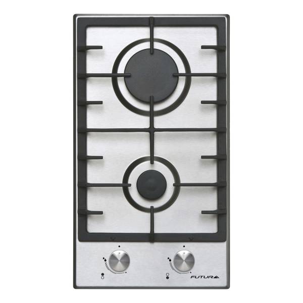 Anafe Futura A Gas Inox 2 Quemadores Fut-ag300x-2