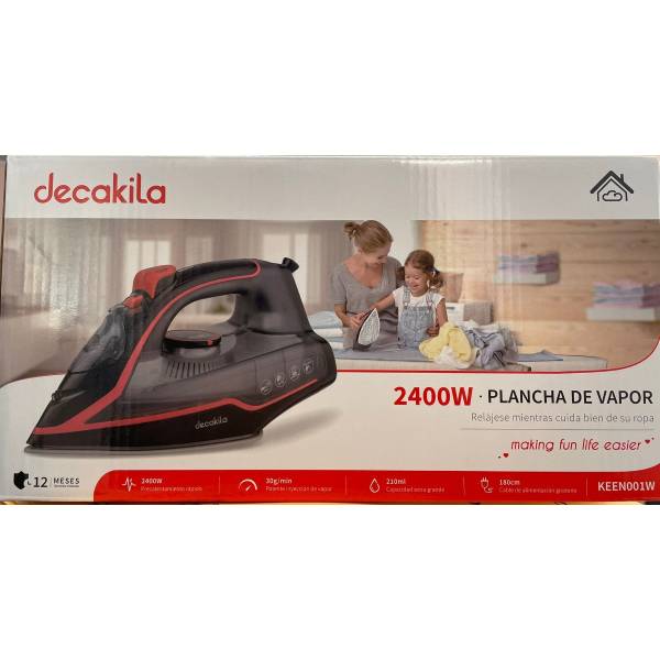 Plancha Vapor 2400w Decakila Keen001w - Imagen 4