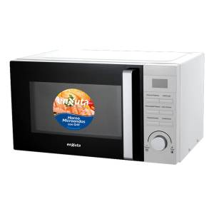 Microondas 23 Litros Digital Blanco Con Grill Enxuta