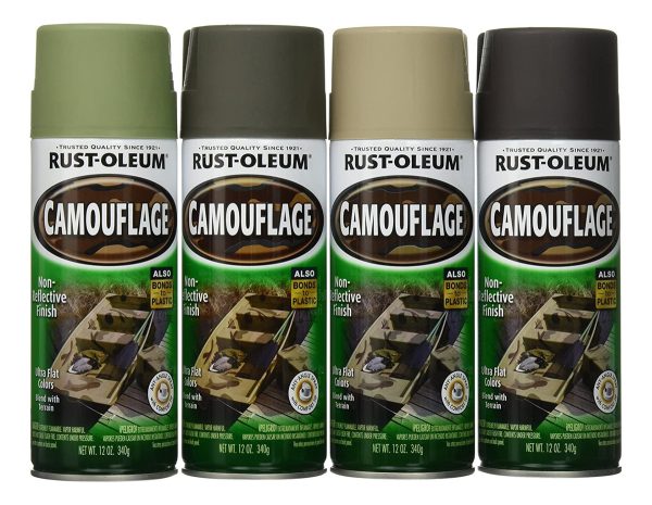 Aerosol Rust Oleum Camuflado Khaki - Imagen 3