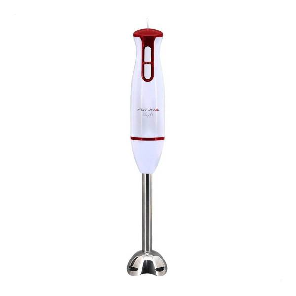 Mixer Futura Fut-bm650 650w Blanco 2 Velocidades Con Batidor Picador Y Vaso - Imagen 2