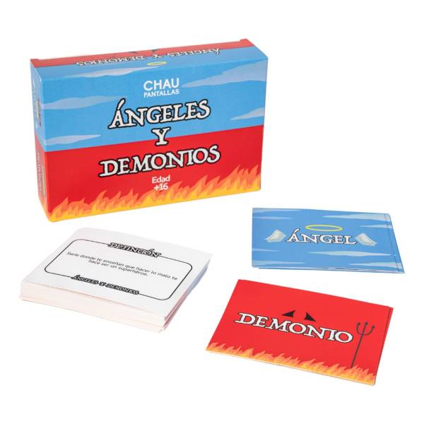 Juego De Cartas Angeles Y Demonios - Chau Pantallas - Imagen 2