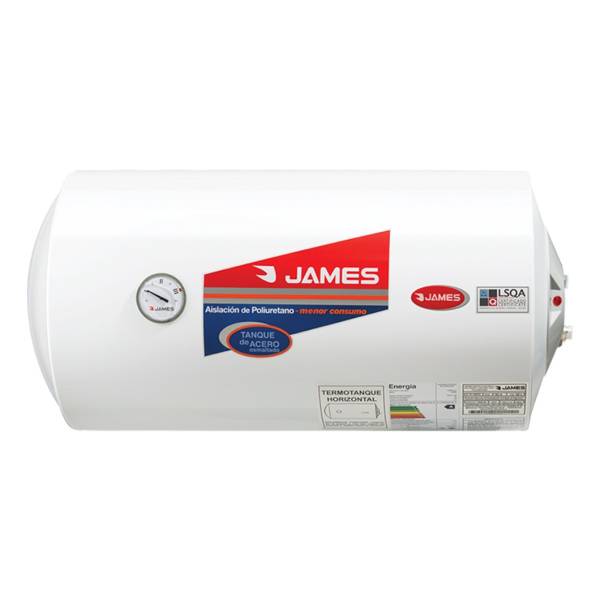 Calefon James Termotanque Horizontal Acero 80 Lts - Imagen 2