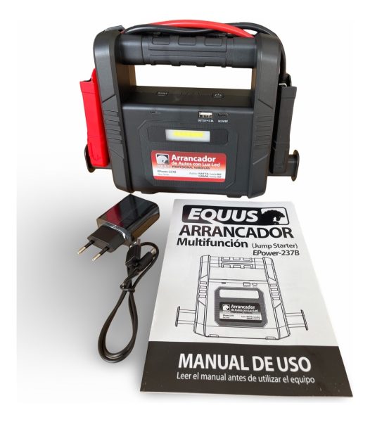 Arrancador Multifunción Portátil Jump Starter 16000mah Equus - Imagen 2