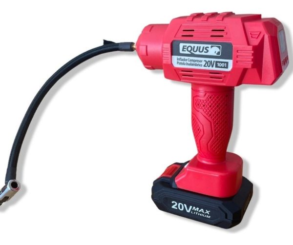 Inflador Compresor Pistola Inalámbrico Equus 20v Equus - Imagen 6