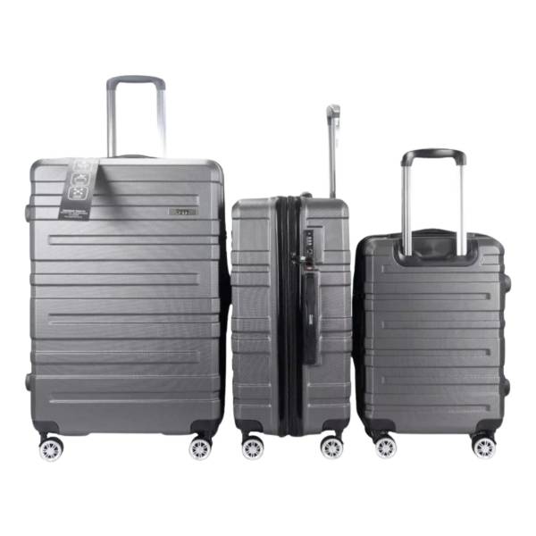 Set De 3 Valijas More Gris Abs