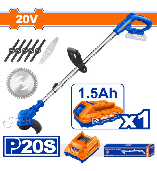 Desmalezadora 20volt Con Bateria 1.5ah Wgtp511 Ff - Imagen 2